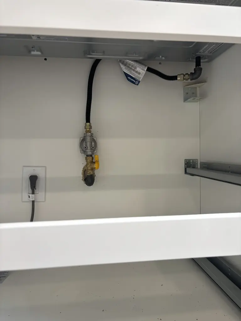 Gas Appliance Installation project by H&S Gas in Jefferson City, Tennessee