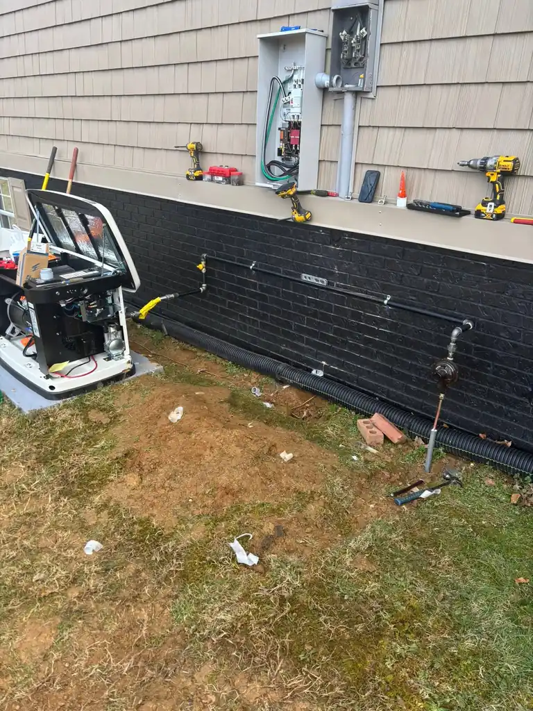 Gas Line Installation project by H&amp;S Gas in Jefferson City, Tennessee