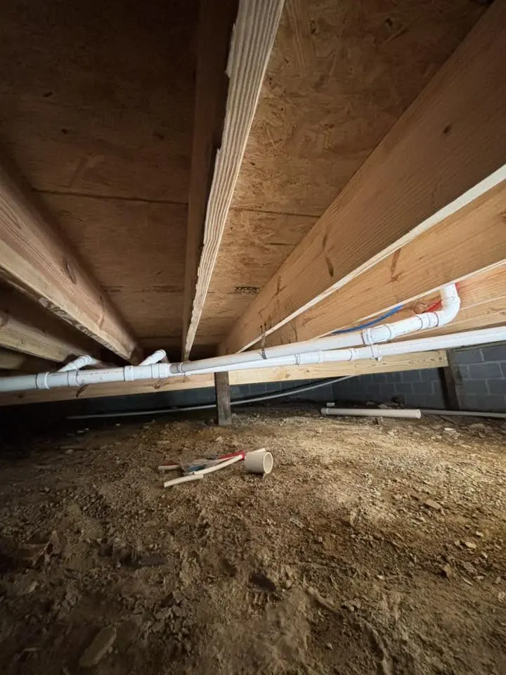 New Construction Plumbing project by H&S Gas in Jefferson City, Tennessee